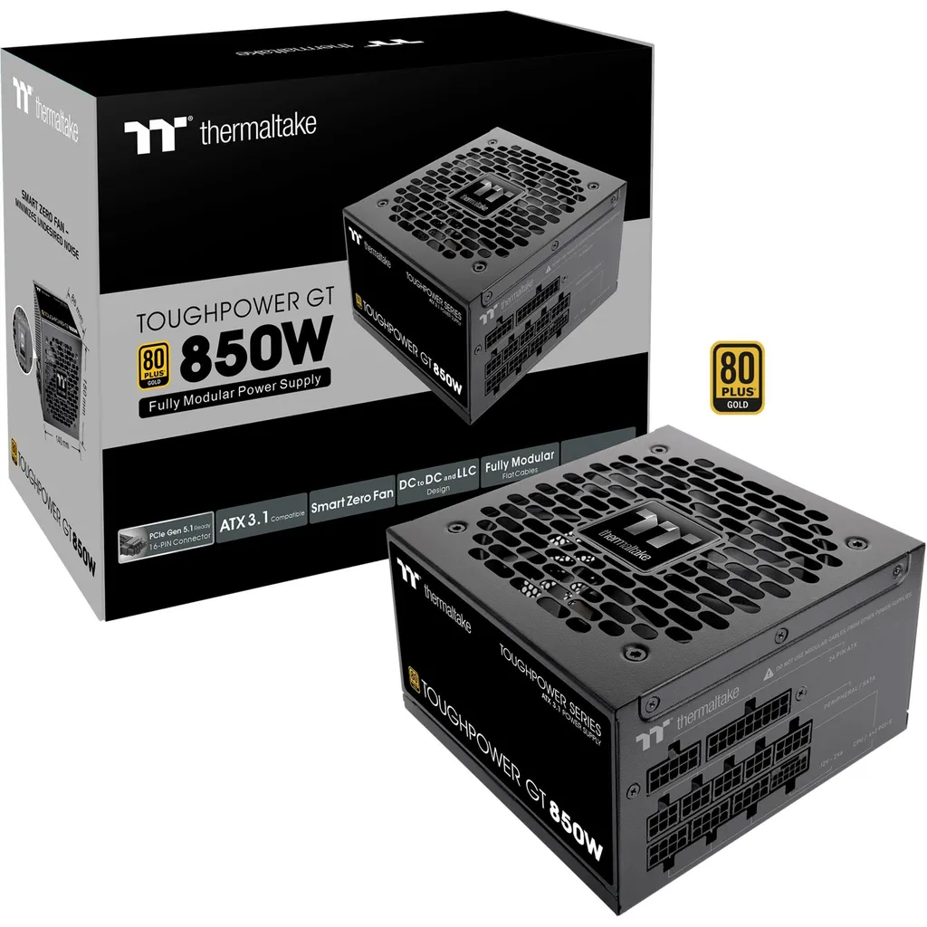 Alimentation 850W Thermaltake Toughpower contre les Coupures