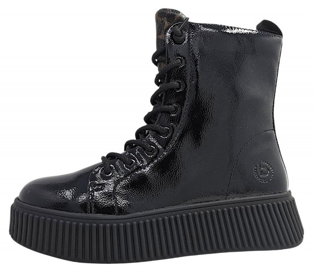 Bugatti Woman They Schnürstiefel Schwarz in Gr. 38 Produktbild 