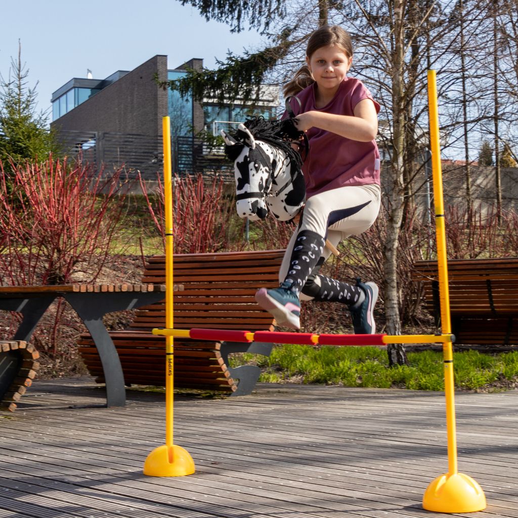 Koń na Kiju - Hobby Horse Skippi - Karo-Srokaty Obrázok produktu 6
