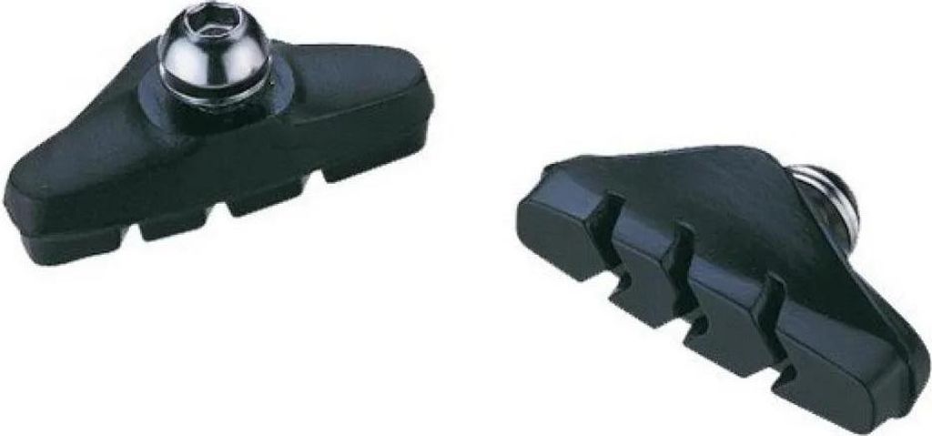 Pnk N.2 Shimano Komplette Felgenbremsbeläge Schwarz Schwarz One Size