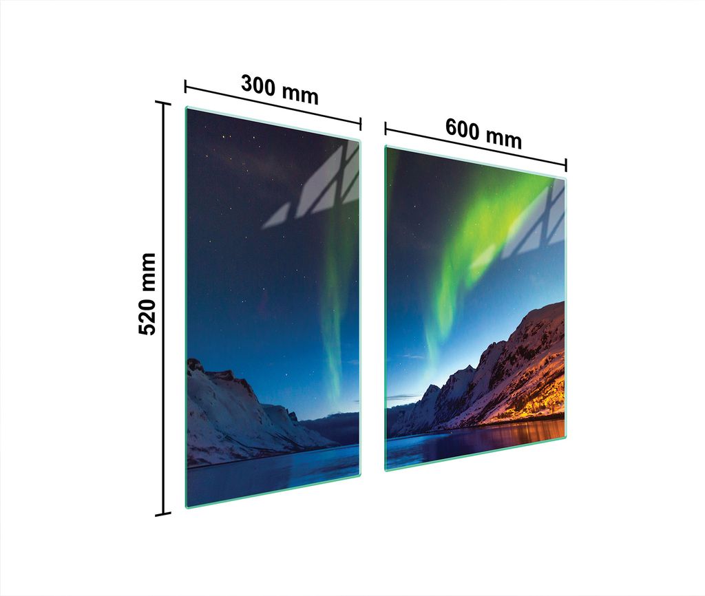 Glasschutzplatte Für Herd 90X52 Zorza