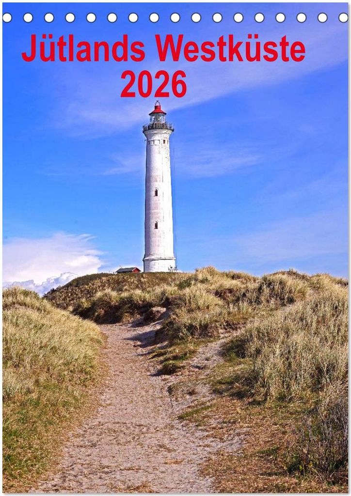 Jütlands Westküste 2026 (Tischkalender 2026 DIN A5 hoch), CALVENDO Monatskalender