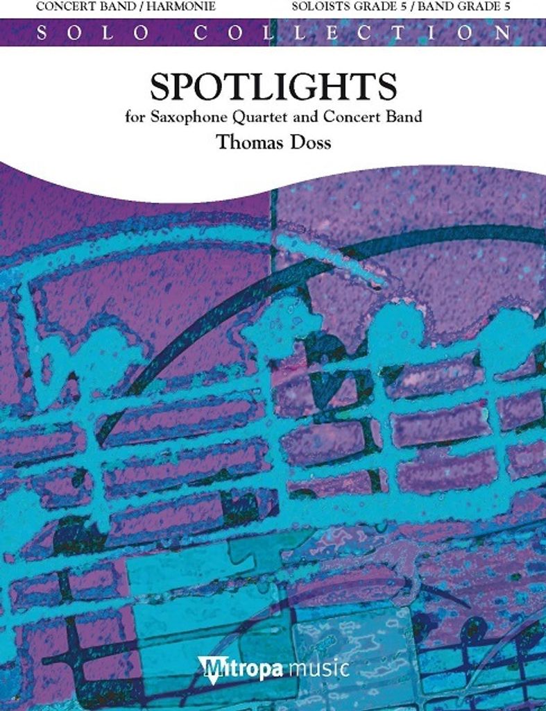 Thomas Doss, Spotlights Concert Band/Harmonie Partitur