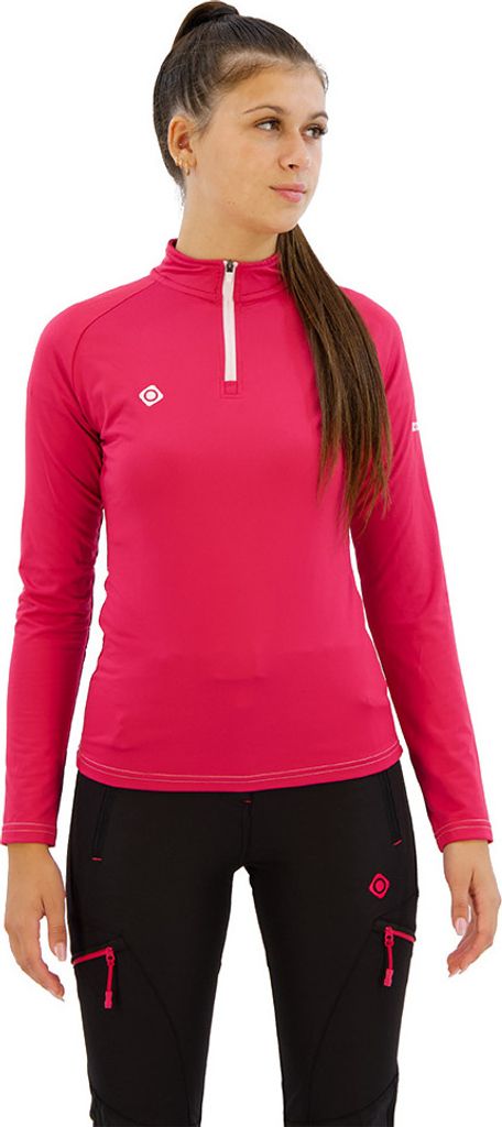 Izas Isar W Langarm-t-shirt Rosa L Frau Rosa L
