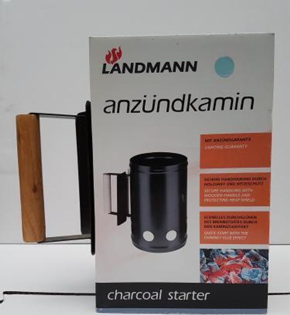 LANDMANN Komínový Startér Dřevěného Uhlí A Briket Grillchef Obrázek produktu 