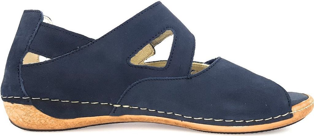 Waldläufer H-Ajala in Beige aus Leder und Textil