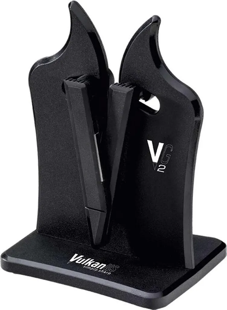 Vulkanus Classic MSVP20G2 Aiguiseur de couteaux manuel gris en plastique