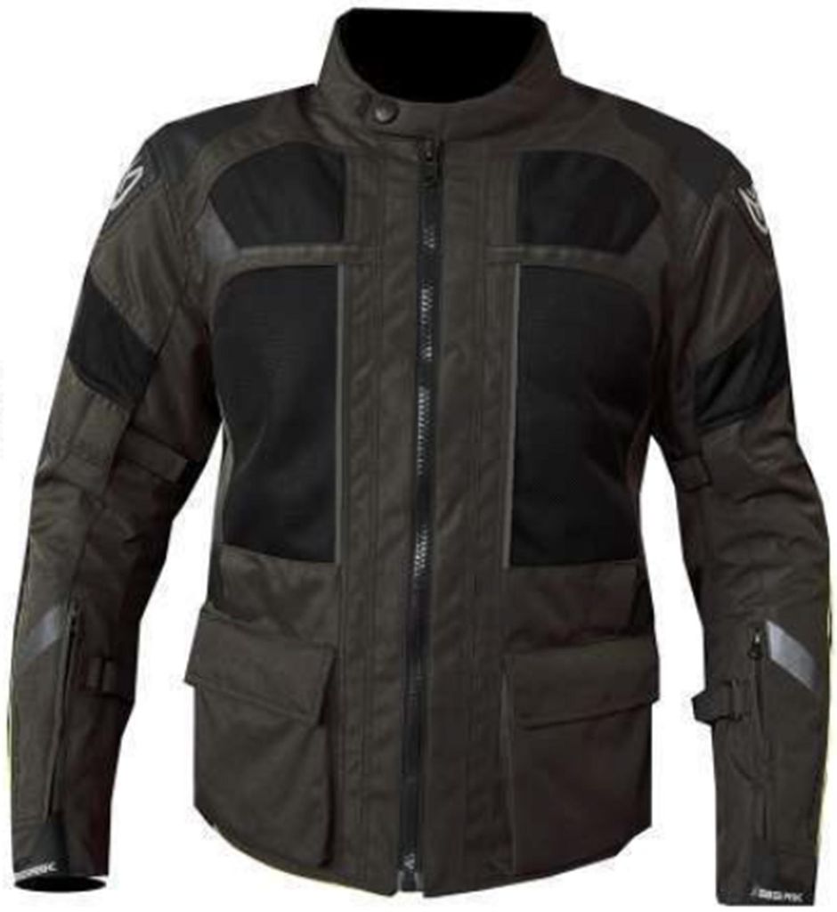 Berik Absolute Terra Motorrad Textiljacke, braun/schwarz, 50