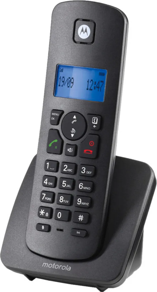Motorola C4201 Téléphone Fixe DECT Identification contre Appels Indésirables