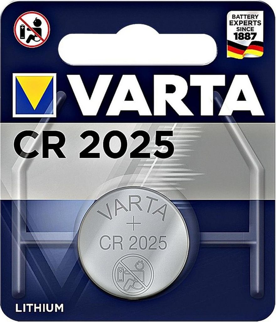 Bateria Varta guzikowa CR2025 3V 157mAh litowa 1szt. Zdjęcie produktu 