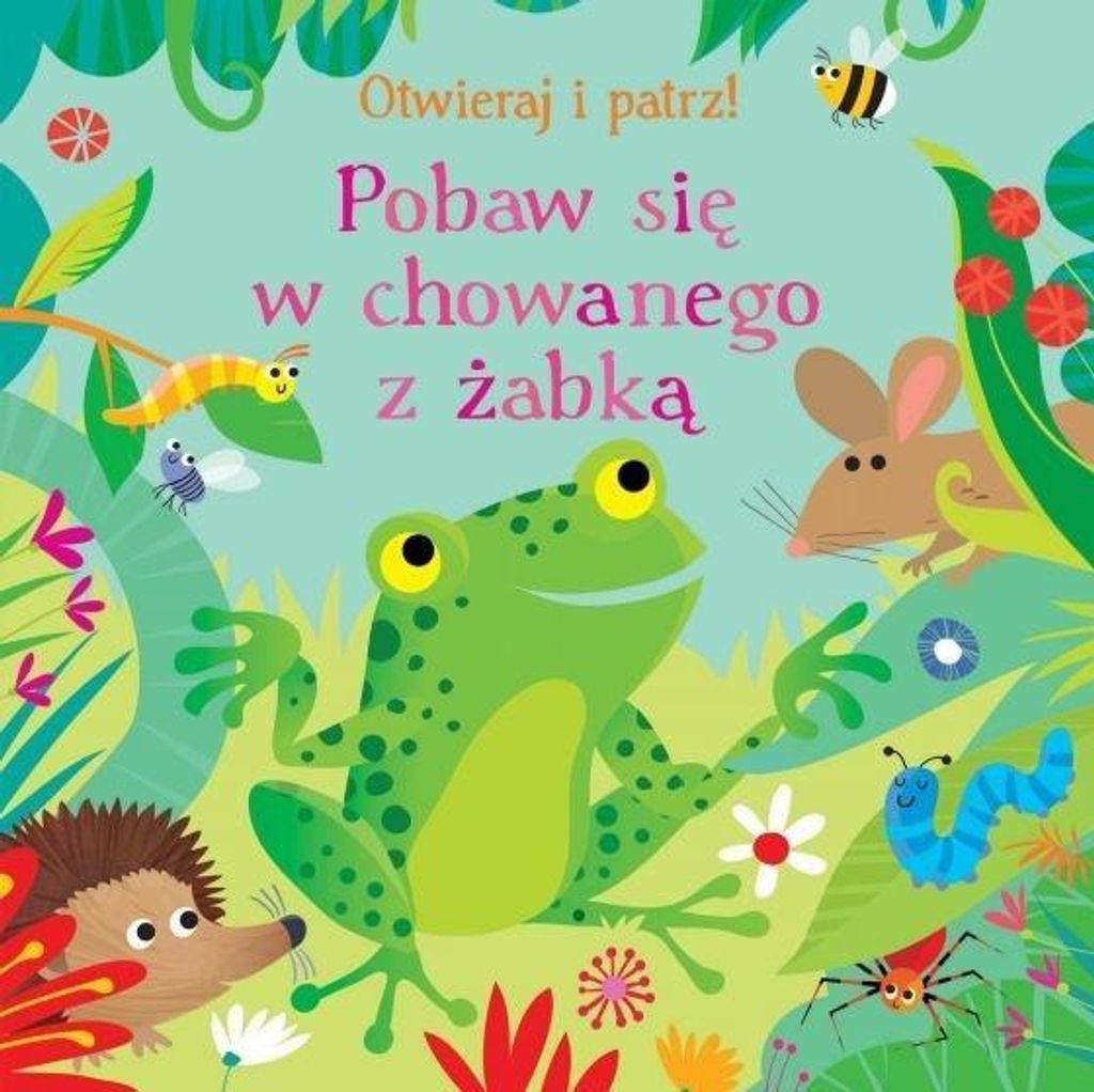 ISBN Play hide-and-seek with frog, Polnisch, Hardcover, 12 Seiten