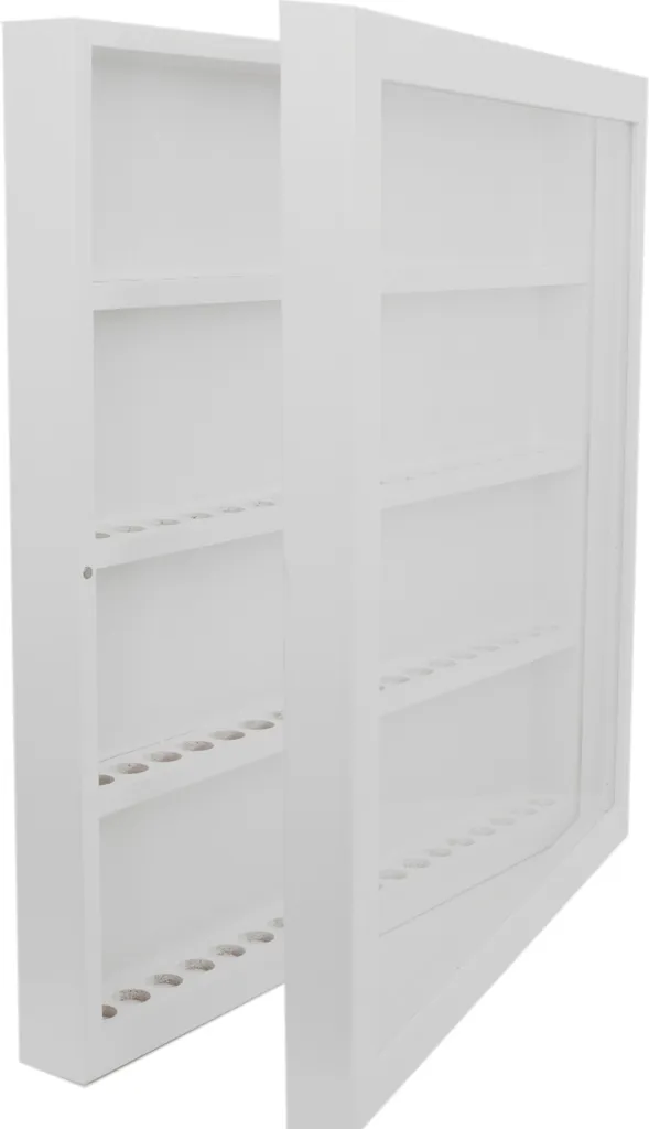 Lot de Briquets Clipper avec Vitrine de Collection Blanche Haute Qualité - 8