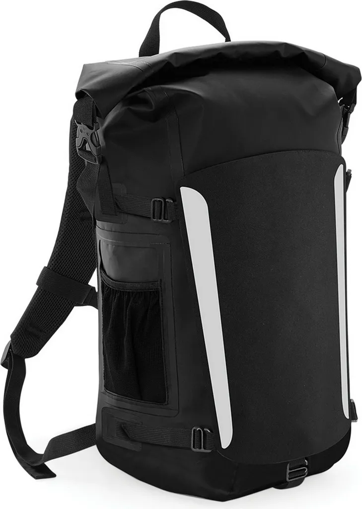 Sac à dos vélo et nautisme 25L étanche Quadra QX625 Noir Submerge