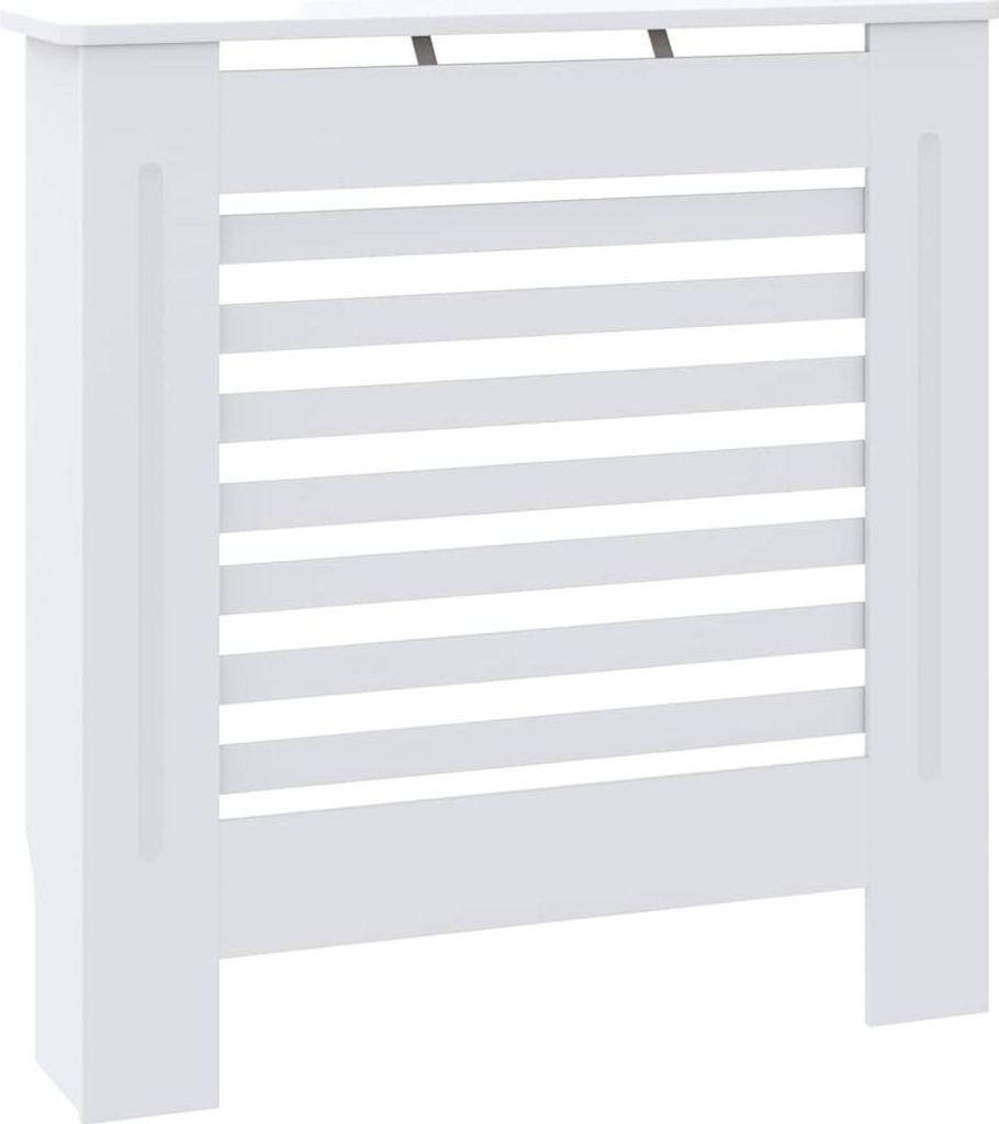 vidaXL MDF radiátorová lišta biela 78 cm Obrázok produktu 