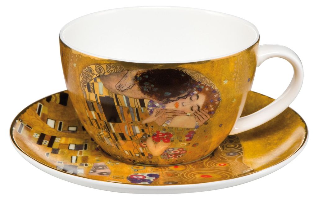Goebel Gustav Klimt - Der Kuss (Tee-/ Cappuccinotasse,...