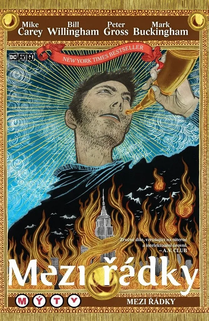 Bande Dessinée Mezi řádky 9 Mýty par CREW - Roman Graphique Fantastique