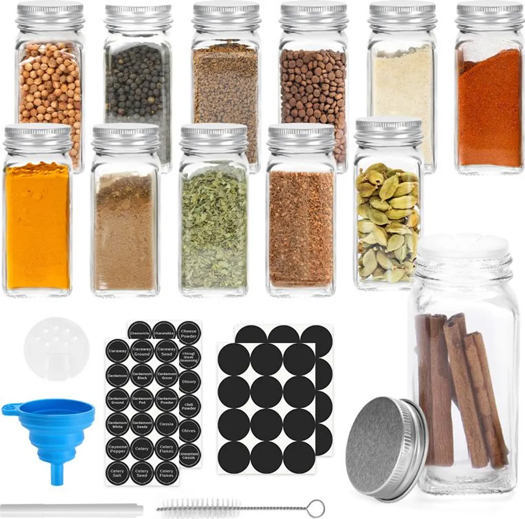 Kit 24 Barattoli Spezie Jayseuw 120ml - Il Miglior Rapporto Qualità Prezzo
