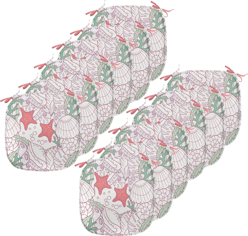 Coussin de Chaise Anti-Glisse et Imperméable, Assise Confort 40 cm x12