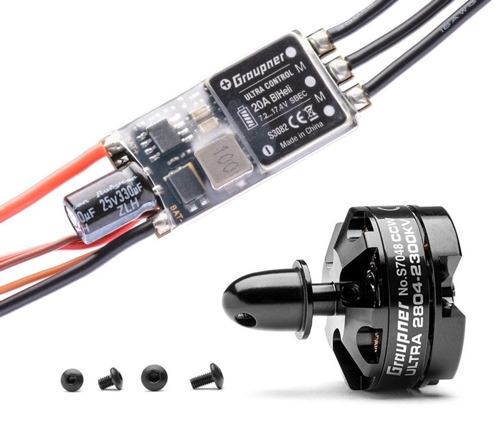 Combo-set: Telemetrische regeling HOTT 20A SBEC + Ultra Productafbeelding 