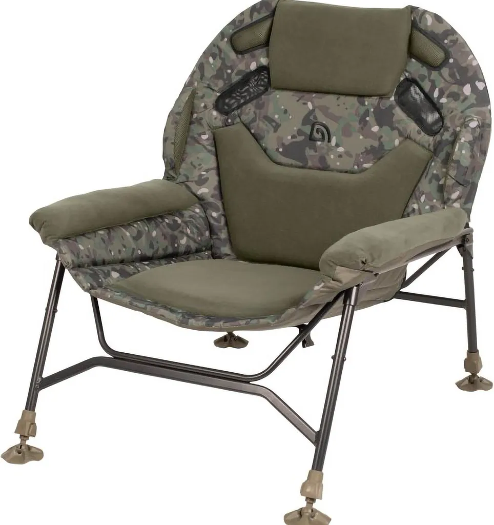 Chaise Trakker Levelite Camo Colossus pour la pêche de la carpe XL