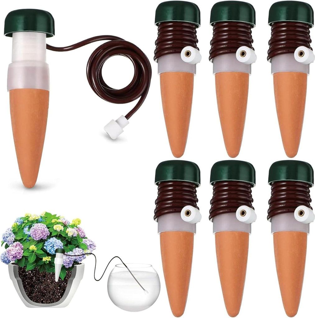 6 Stück Wasserspender für Zimmerpflanzen,Bewässerungssystem Produktbild 