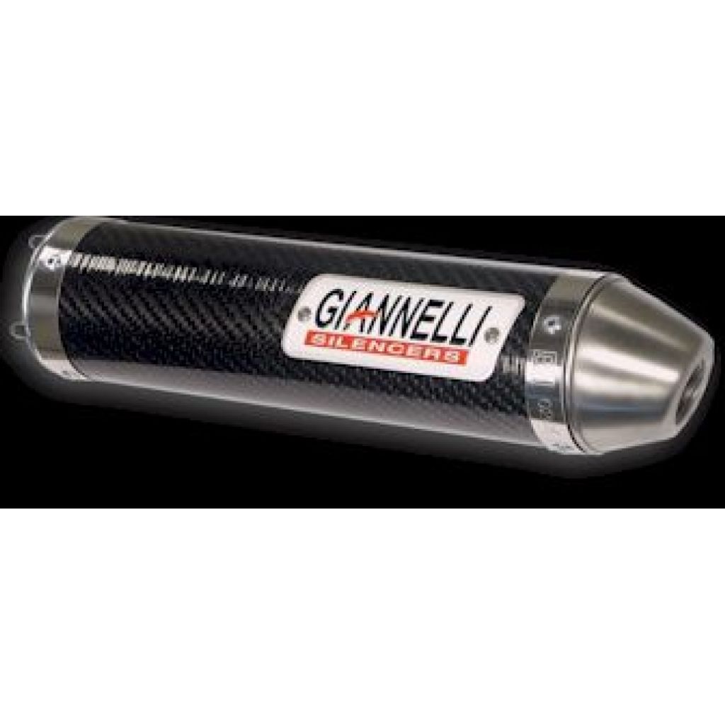 Auspuffanlage Giannelli Endtopf Carbon High Up mit ABE für Aprilia
