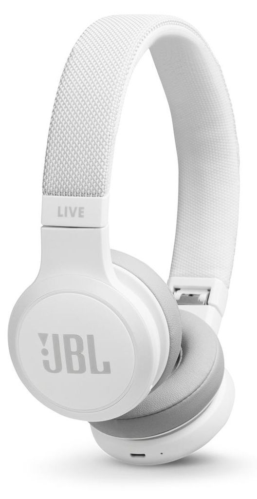 Auriculares JBL LIVE 400, color blanco Imagen del producto 