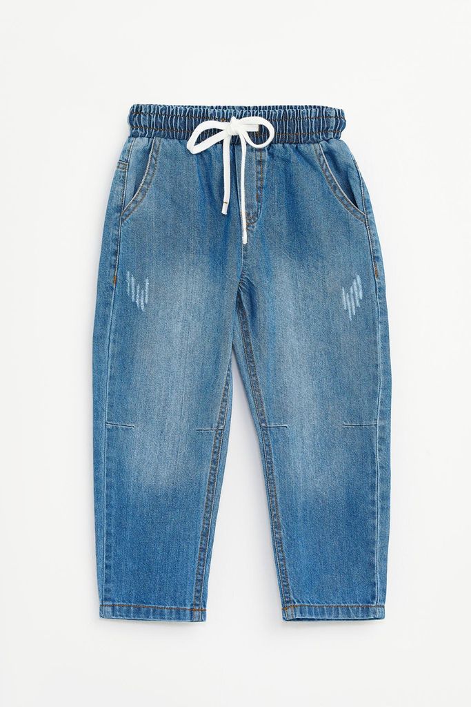 MOD Jeans | Jeans Für Jungen - Größe 116 - Blau - Elastisch - Hochwertige Baumwolle