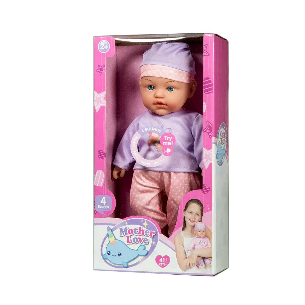 Bébé jouet interactif Basic Mother Love 41 cm : fini l'ennui !