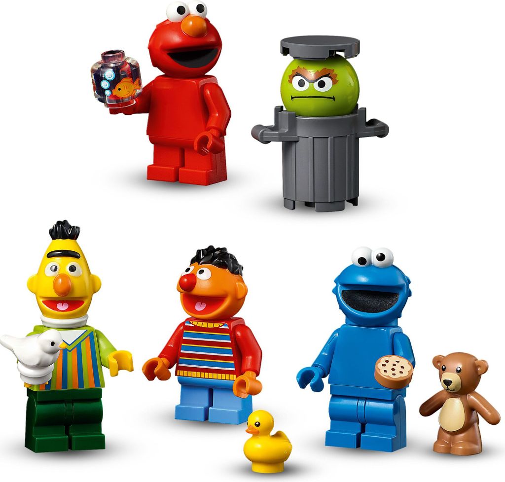LEGO Ideas 123 Sesame Street, Stavebnica, 18 rok / roky, Obrázok produktu 