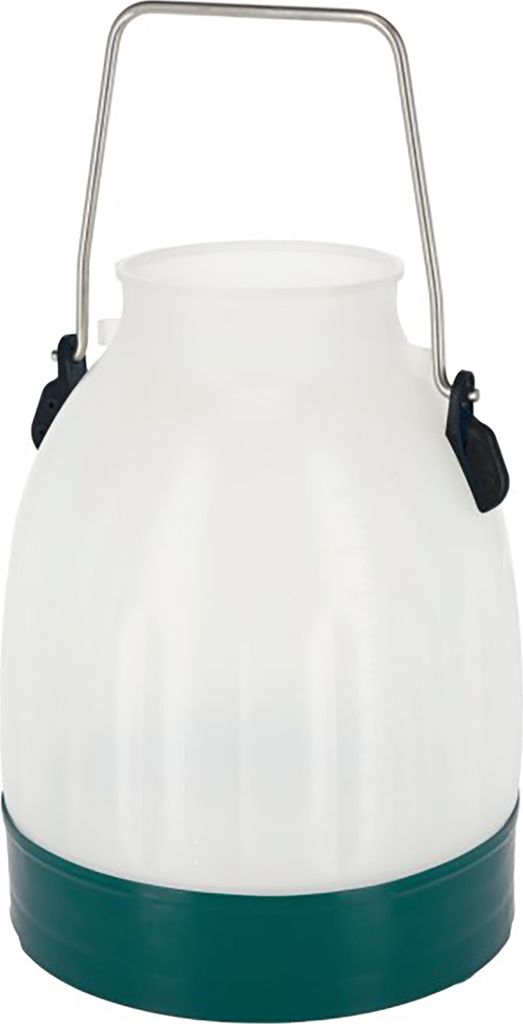 Kerbl Melkeimer 30 Liter, halbtransparent, grün, Bügelhöhe 143 mm, 151031