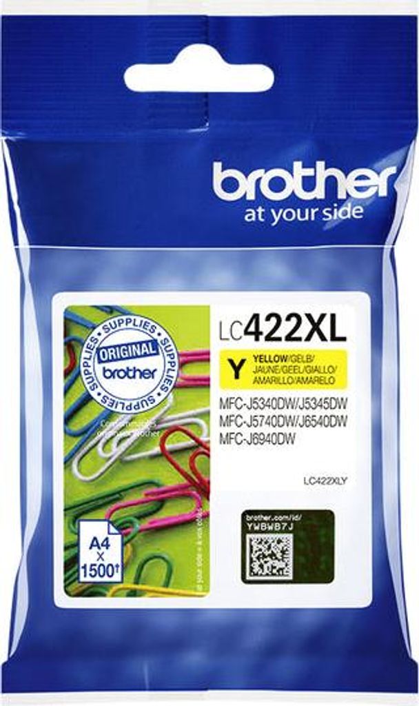 BROTHER Tinte gelb XL MFCJ5340/5740 6540/6940 ca. 1500 S.