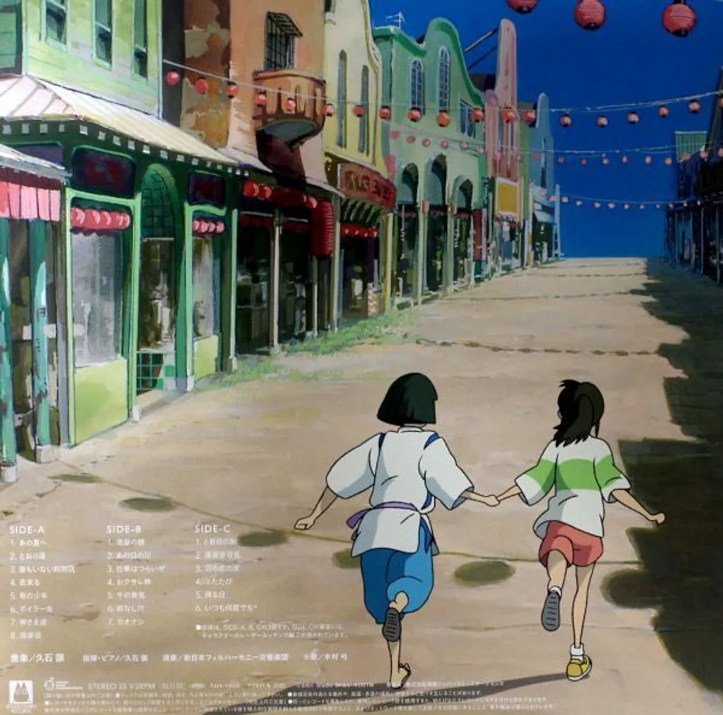 Joe Hisaishi Spirited Away Vinyle 2 LP Idée Cadeau Collector Studio Ghibli