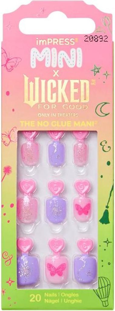 Kiss | Sztuczne paznokcie dla dzieci - samoprzylepne - mini Zdjęcie produktu 