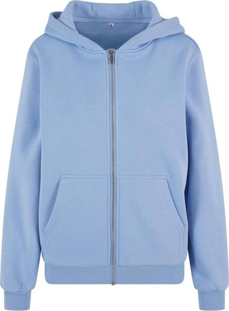 Build Your Brand - Hoodie mit durchgehendem Reißverschluss für Damen RW10665 (40 DE) (Hellblau)