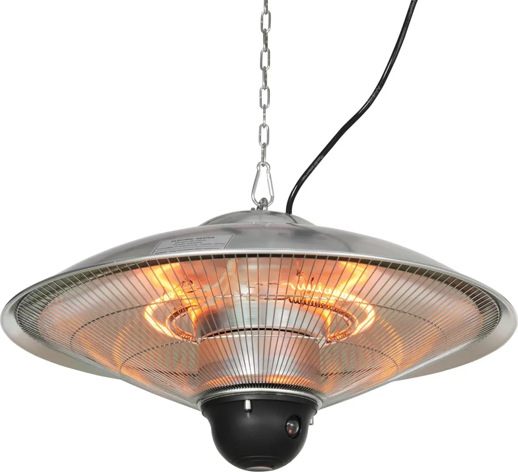 Radiateur de terrasse électrique radiant 2210W pour pergola et balcon