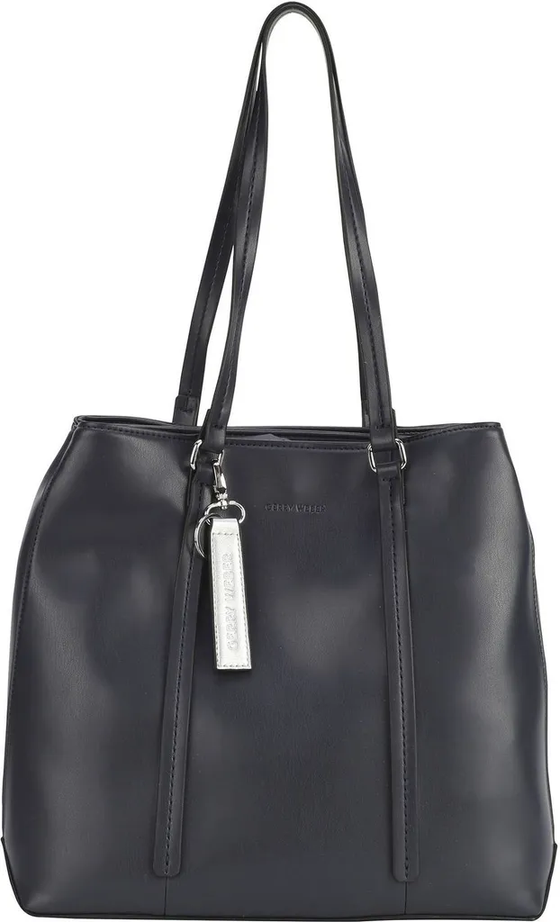 Sac à épaule cabas pour femme bleu marine GERRY WEBER grand format souple