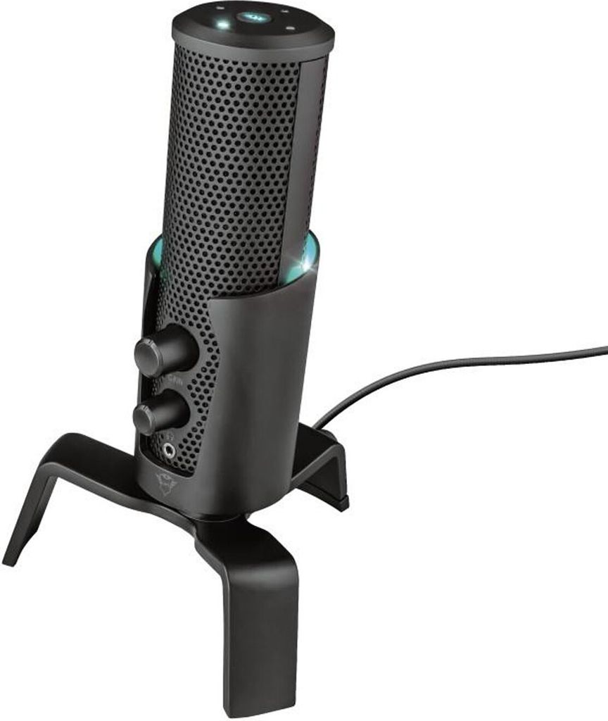 Trust GXT 258 Fyru, PC-Mikrofon, -36 dB, 30 - 18000 Hz, 200 Ohm, 16 Bit, 48 kHz