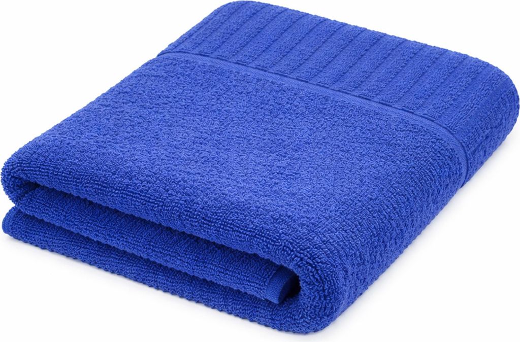 Casa Colori Frottier Saunatuch 80x200cm 80 x 200 cm royal Hohe Farbbrillanz, Einfache Pflege