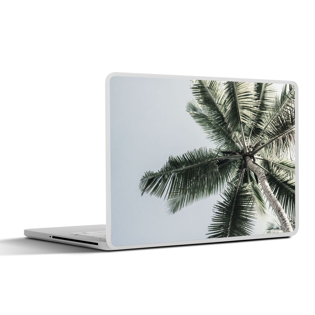 MuchoWow Laptop Aufkleber Sticker Cover Palme - Tropisch - Sommer 40x30 cm - Laptop Dekoration - Selbstklebend