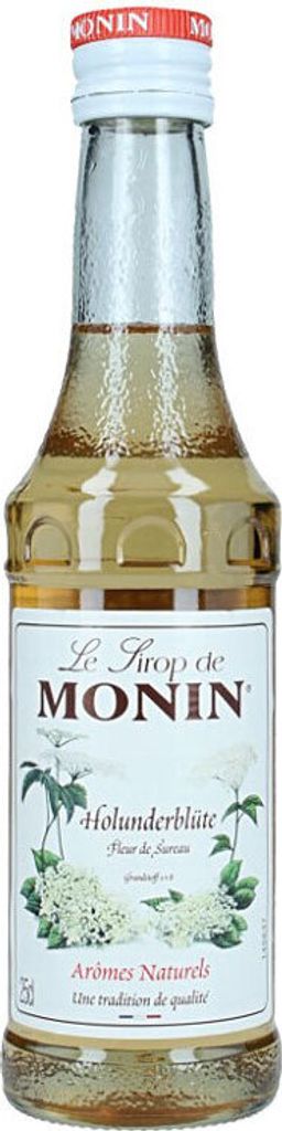 Monin Holunderblüten Sirup 0,25L Produktbild 