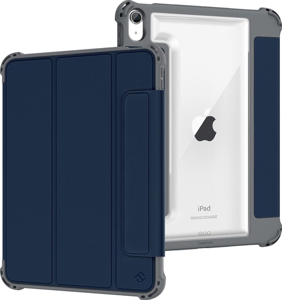 Fintie Hybrid Rugged Armor Hülle für iPad Air 11 Zoll M3 (2025)/M2 (2024), iPad Air 5 2022/4. Gen 2020 10,9 Zoll - Militär Fallgetestete Heavy D...