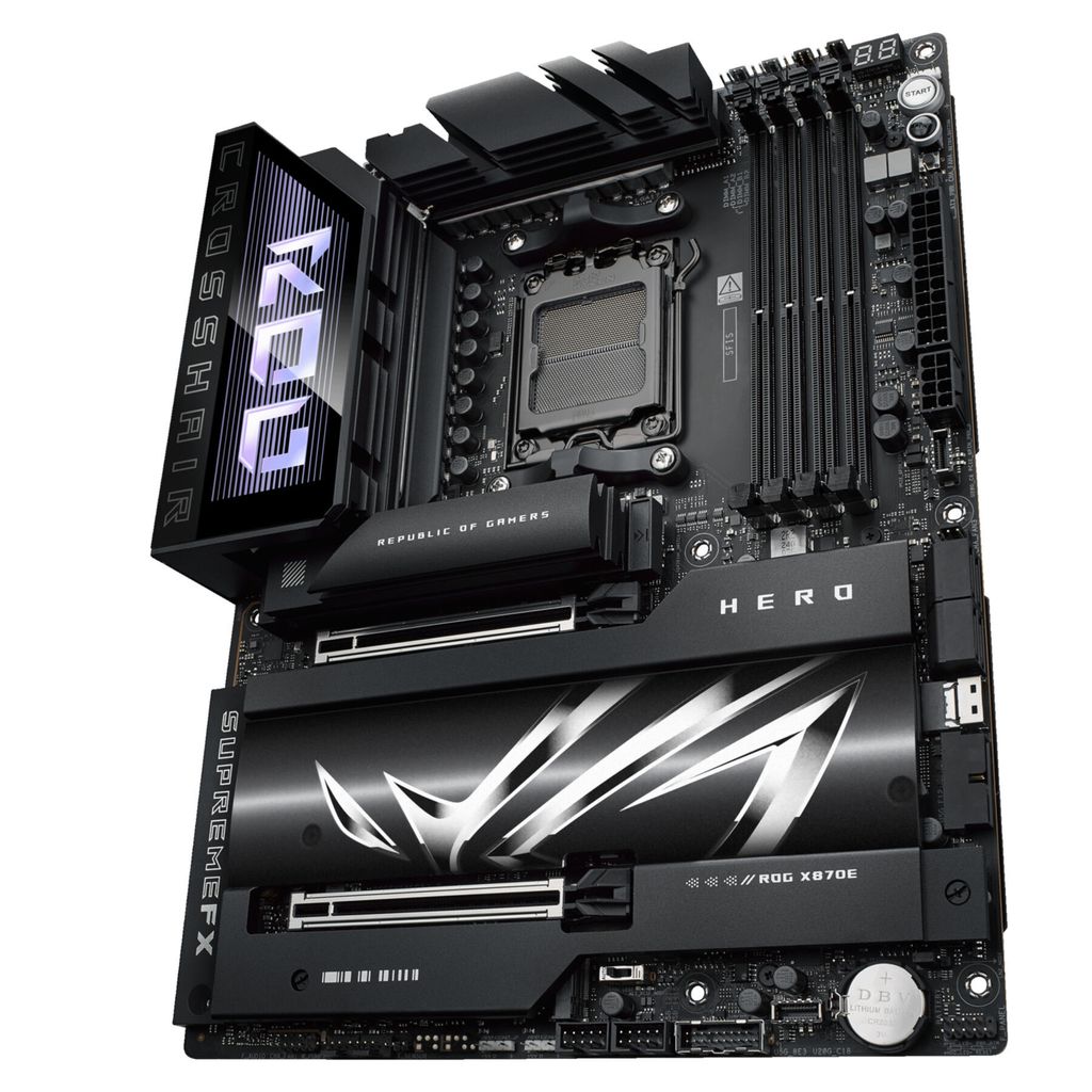 ASUS ROG CROSSHAIR X870E HERO AMD X870E Sockel AM5 ATX Produktbild 7