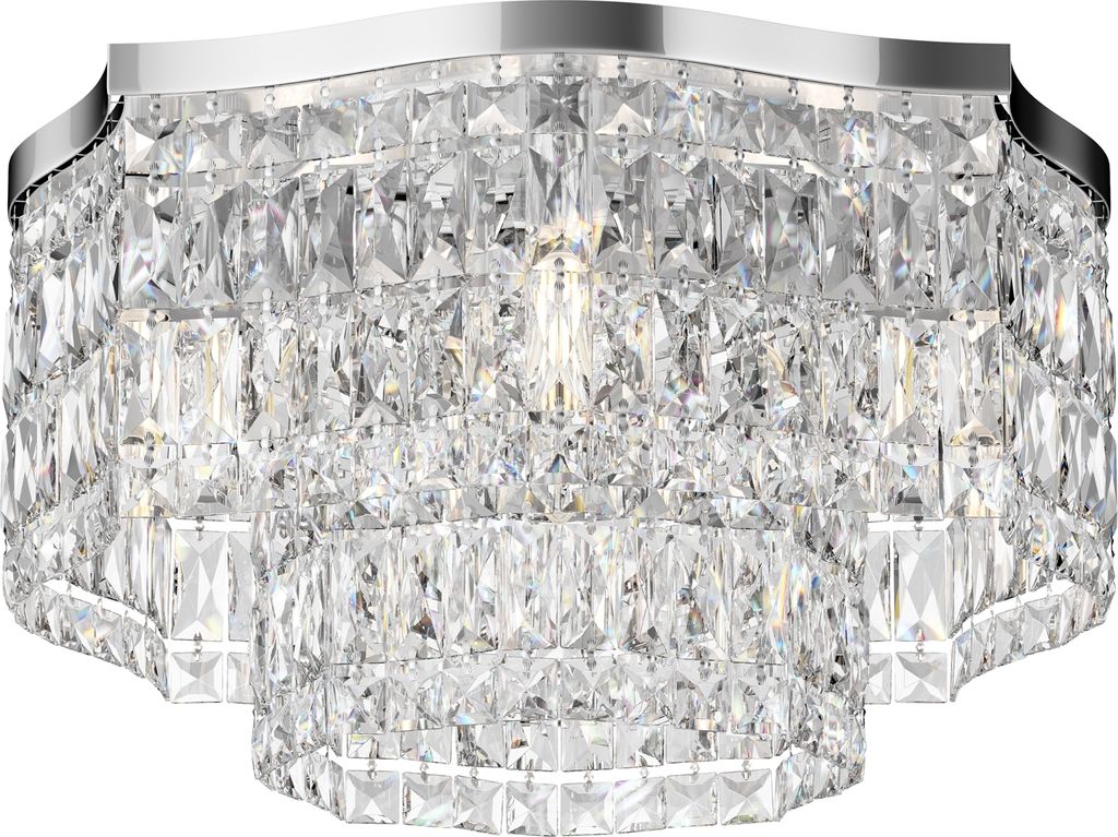 Maytoni Dune Deckenleuchte DIA005CL-06CH 6xE14, Chrom, aus Metall, exkl. Leuchtmittel