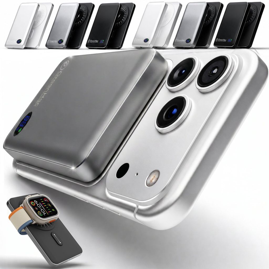 MagSwift Duo Powerbank – MagSafe Wireless Powerbank, Produktbild 