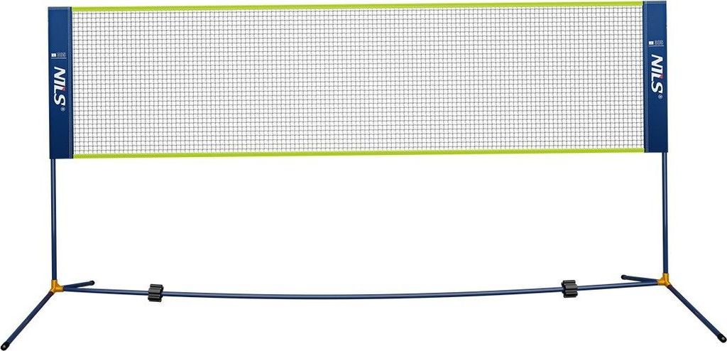 NILS Badmintonnetz 3.05 m x 1.55 m – Freistehendes Netz für Produktbild 