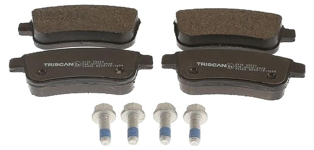 Bremsbelagsatz Scheiben 16 mm TRISCAN IAM-Expertise für u.a. RENAULT MEGANE
