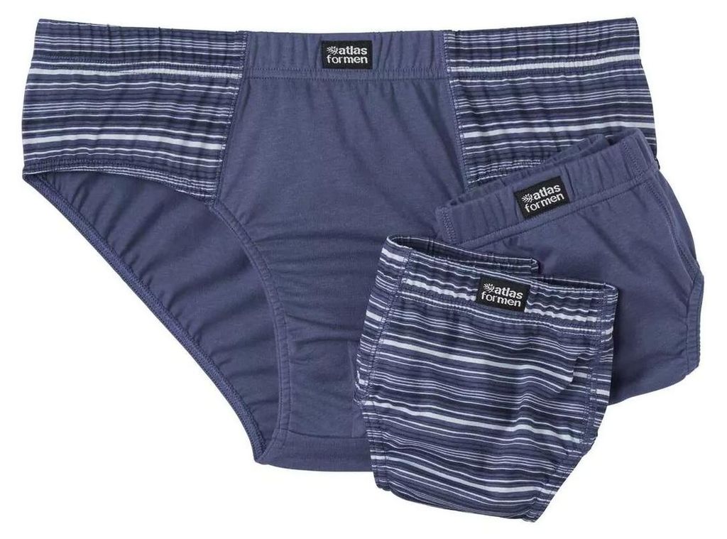 Atlas For Men – Pánske slipy „Comfort“ (balenie po 3 ks) Obrázok produktu 