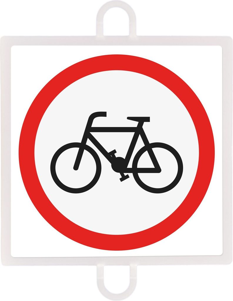 Verkehrsverbotstafel Nr. 2 (Fahrräder) Produktbild 