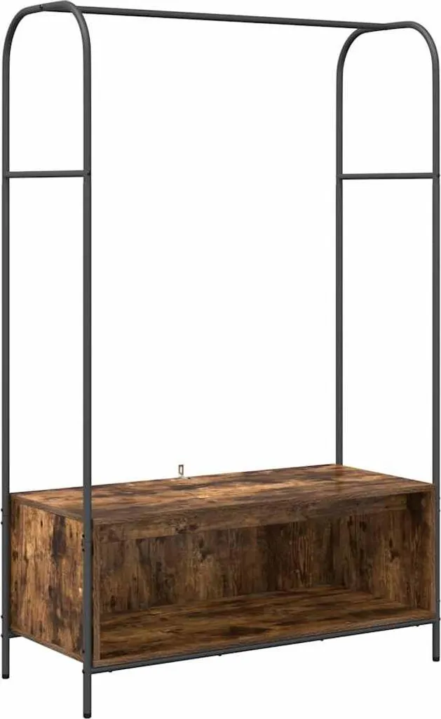 Offerta vidaXL Appendiabiti Marrone 100cm - Stand Vestiti Prezzo Outlet